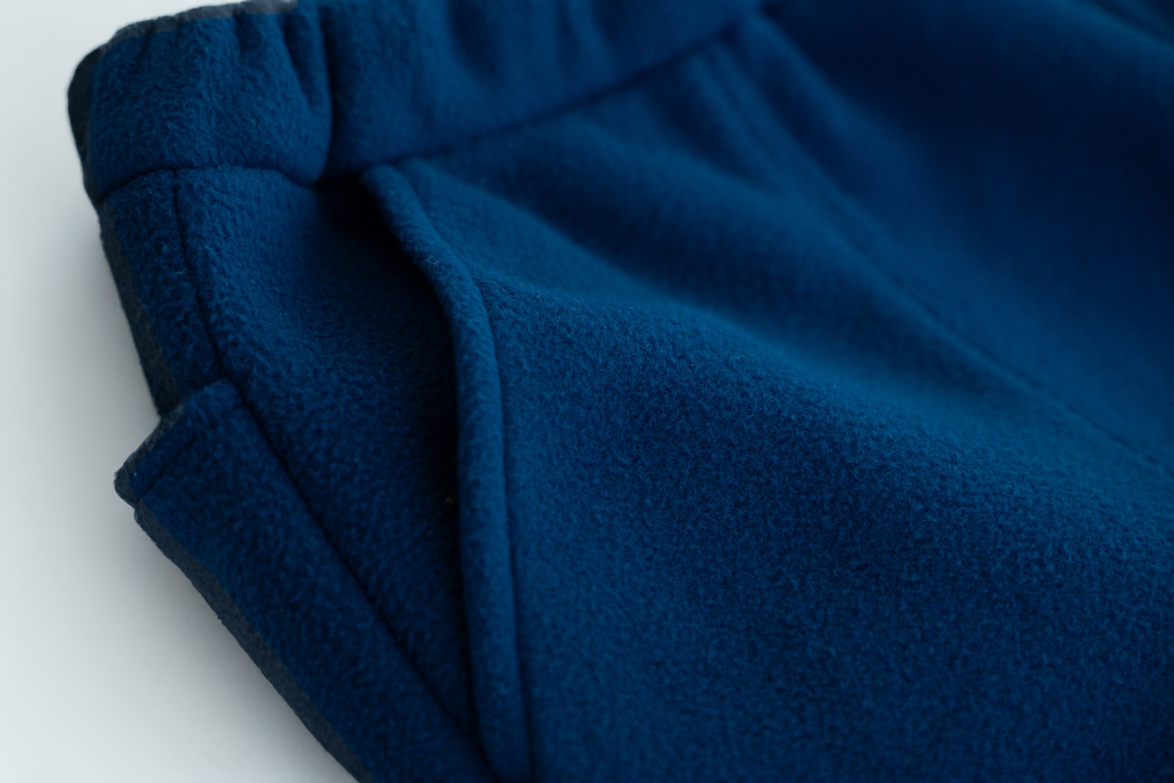 Side-Zip Fleece Pants - Ink Blue