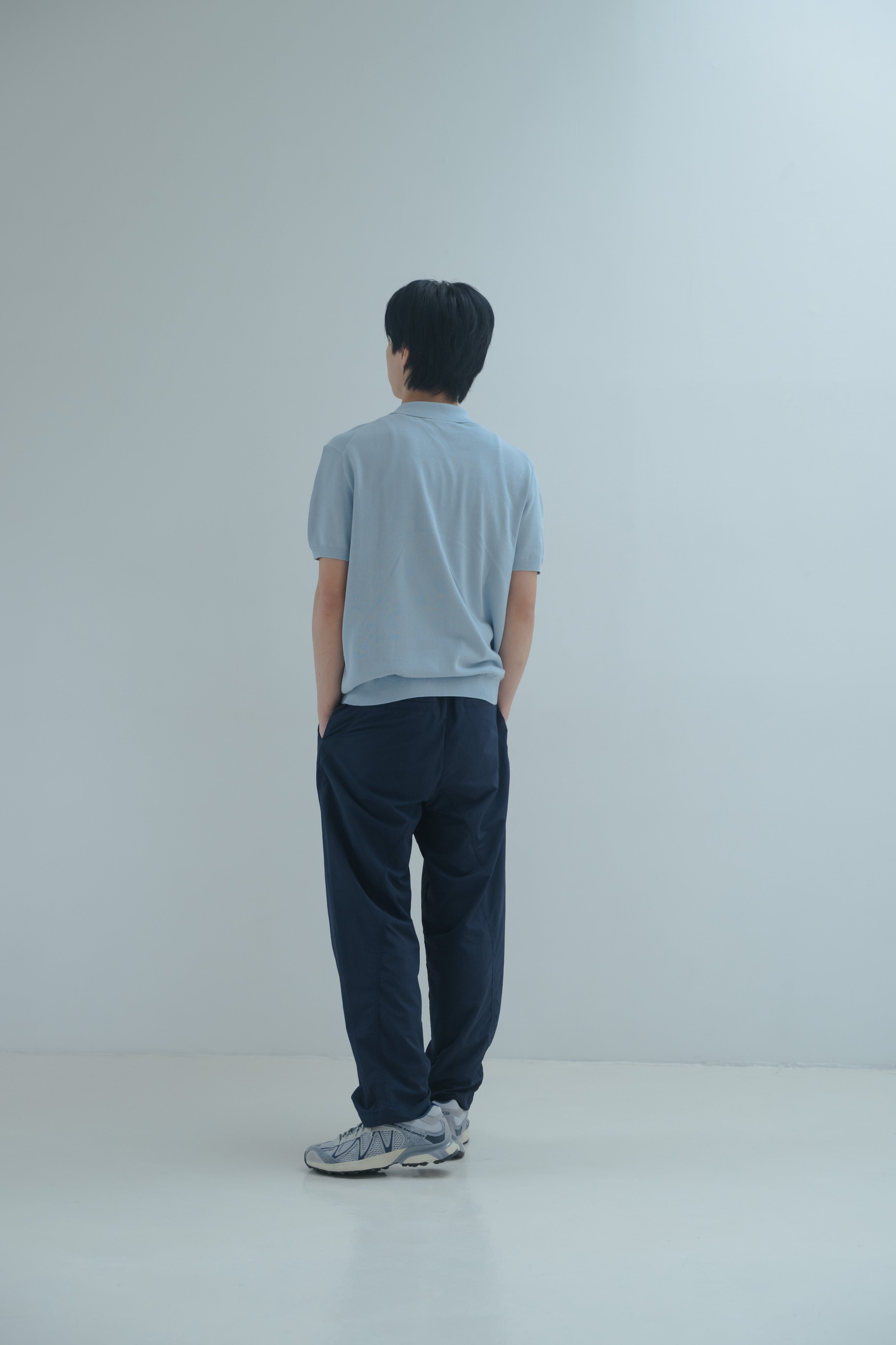 Nylon Easy Pants - Navy