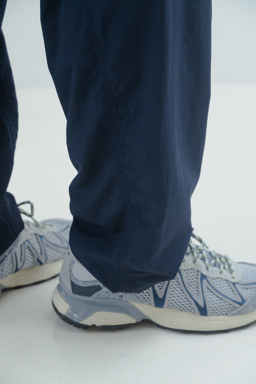Nylon Easy Pants - Navy