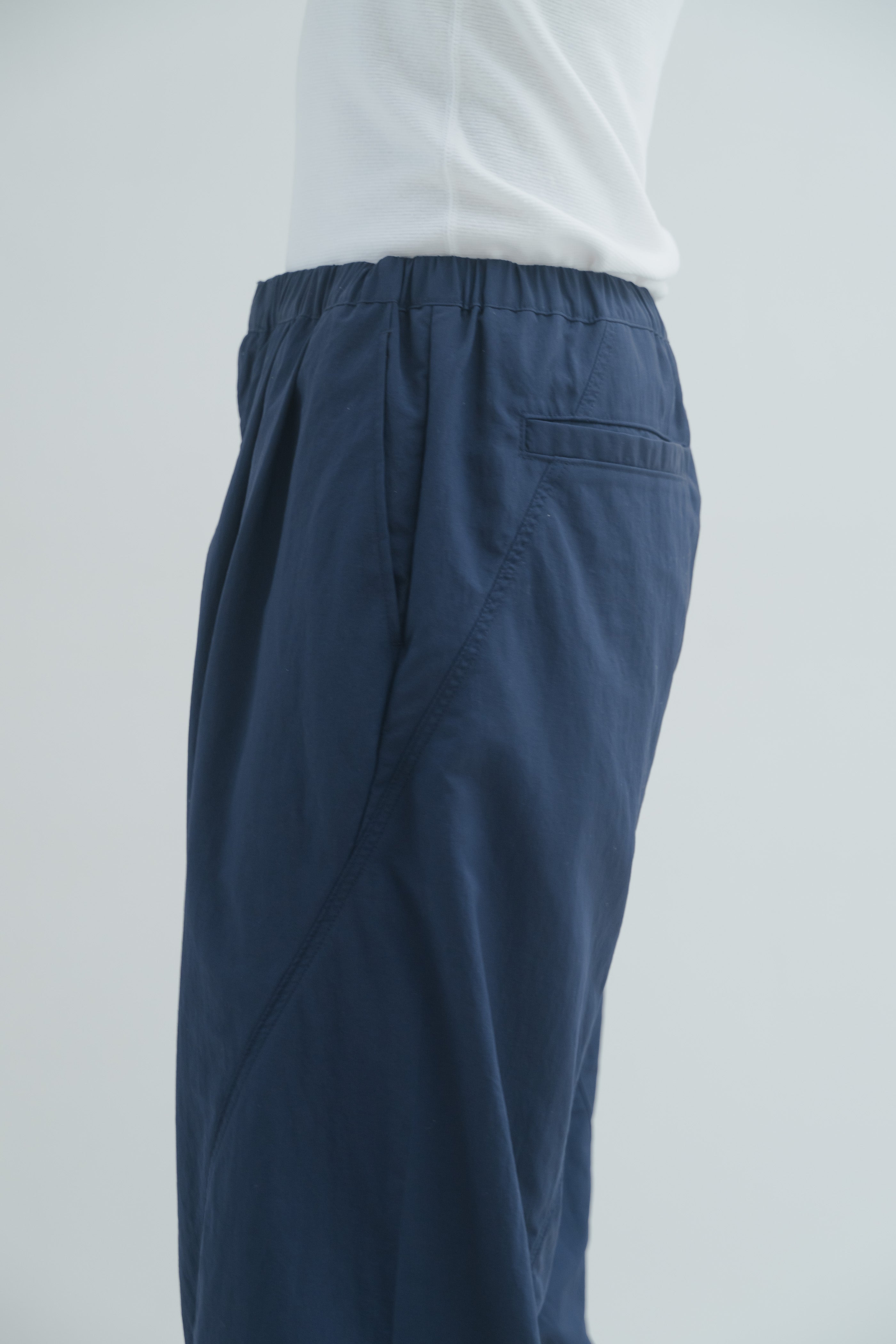 Nylon Easy Pants - Navy