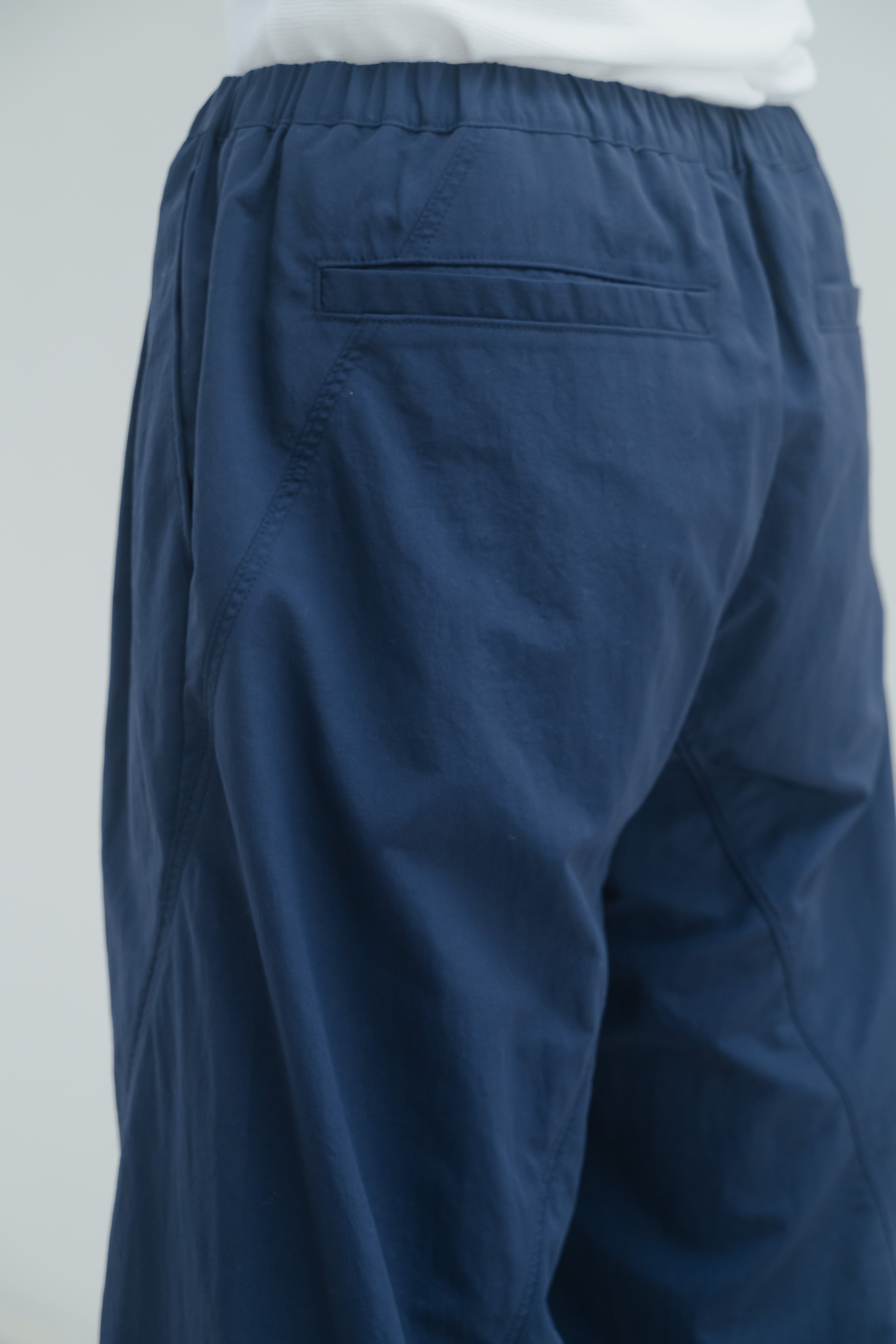 Nylon Easy Pants - Navy
